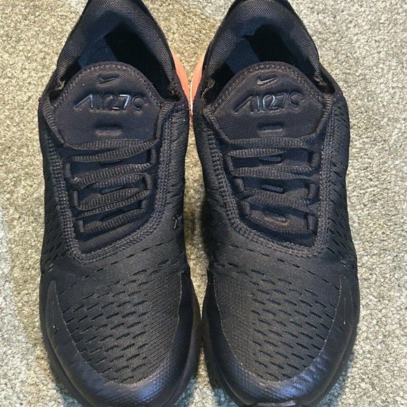 Nike Men\'s Air Max 270 Black Hot Punch AH8050-010 Sz 6 - EXCELLENT/RARE! main image 9